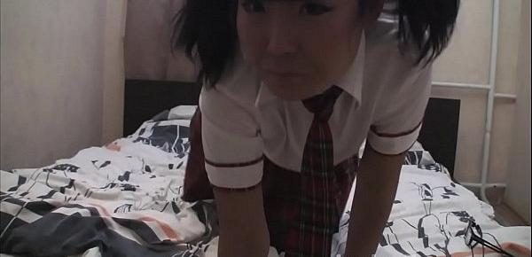  Chinese teen does Fook-Mi cosplay on webcam